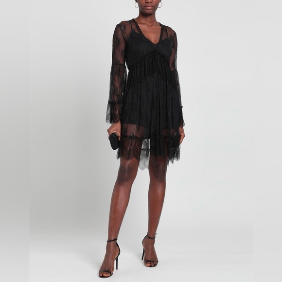 Pinko anguillara lace empire dress - Picture 1 of 10